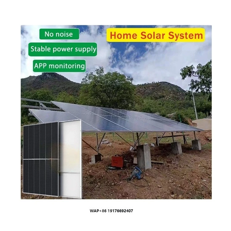 5kw off Grid Solar Panels Power Generator Energy Storage System Light Kit Battery  Equipment Solar Panel System for Home