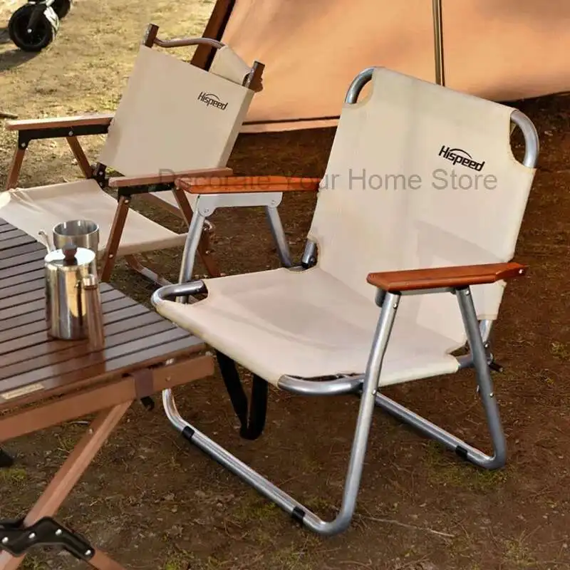 

Outdoors Fold Beach Chair Portable Camping Handrail Sand Beach Chairs Director Ultralight Silla Plegable Garden Furniture QF50BC