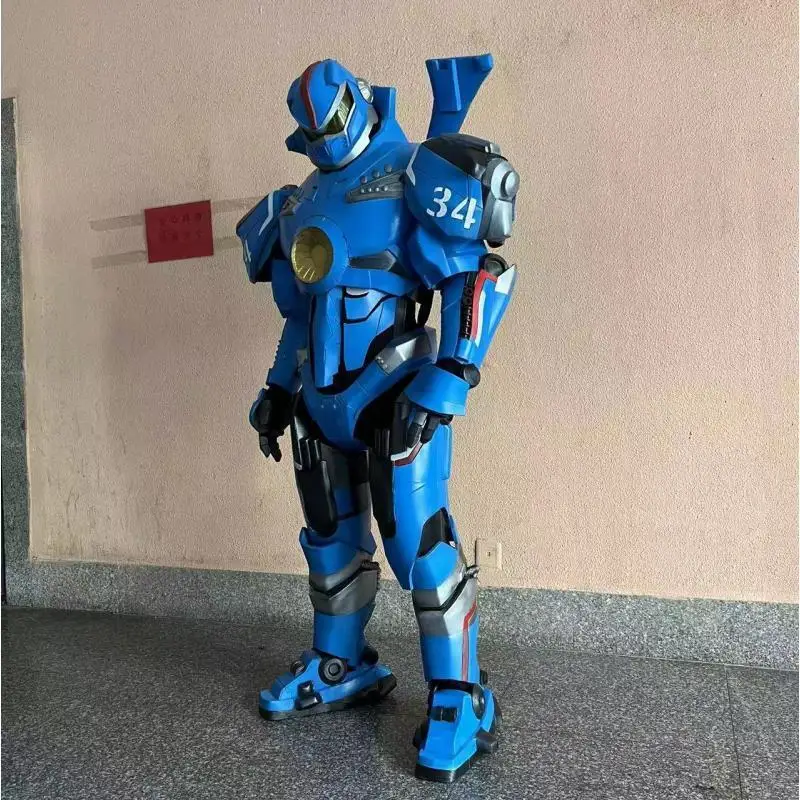 

Hot Customized Gipsy Danger Dangerous Ranger Cos Suit Real Person Wearable Clothing Props Customized Adult Party Birthday Gift