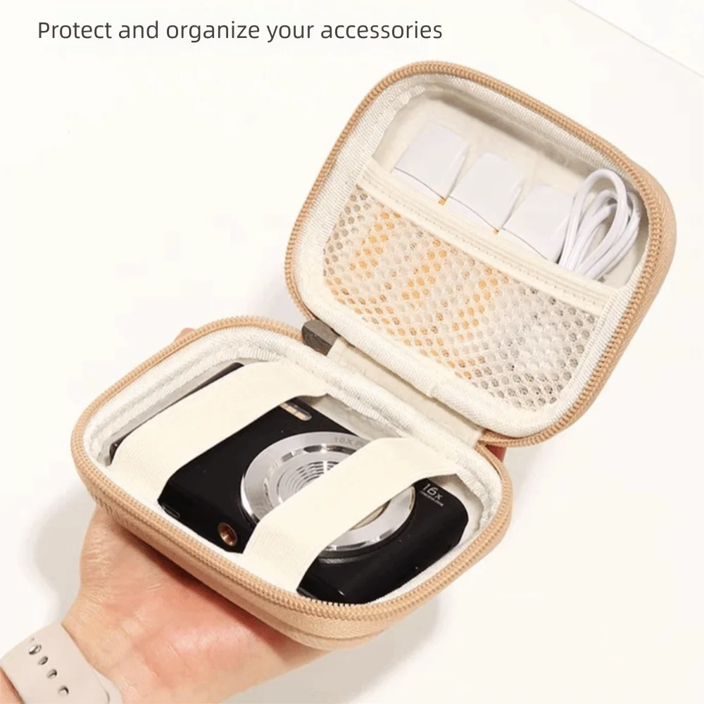 New EVA CCD Camera Bag Portable Waterproof Storage Bag Anti-fall Zipper Camera Carrying Bag Digital Camera Storage Box