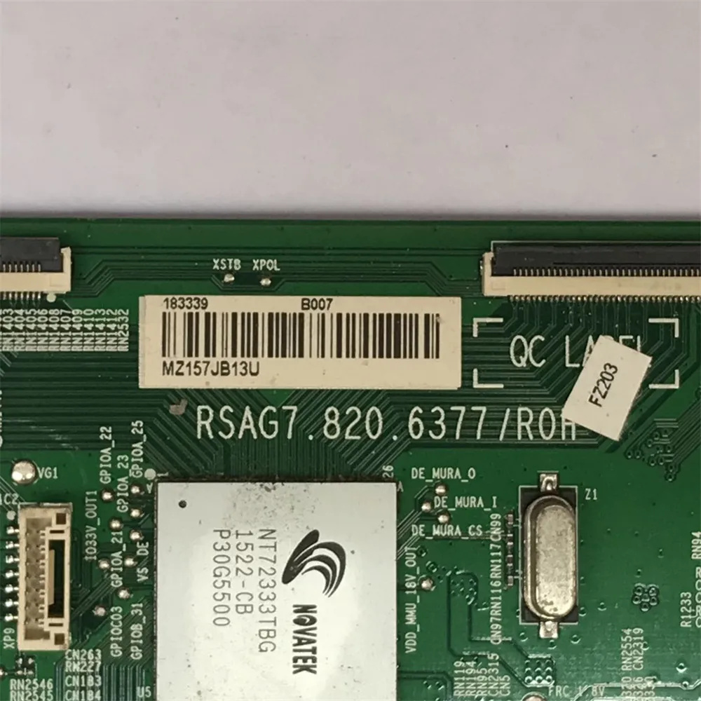 T-Con Board RSAG7.820.6377/Roh Professionele Test Board RSAG7.820.6377 Roh Vervanging Board Originele Product Voor LED55K7100UC ..