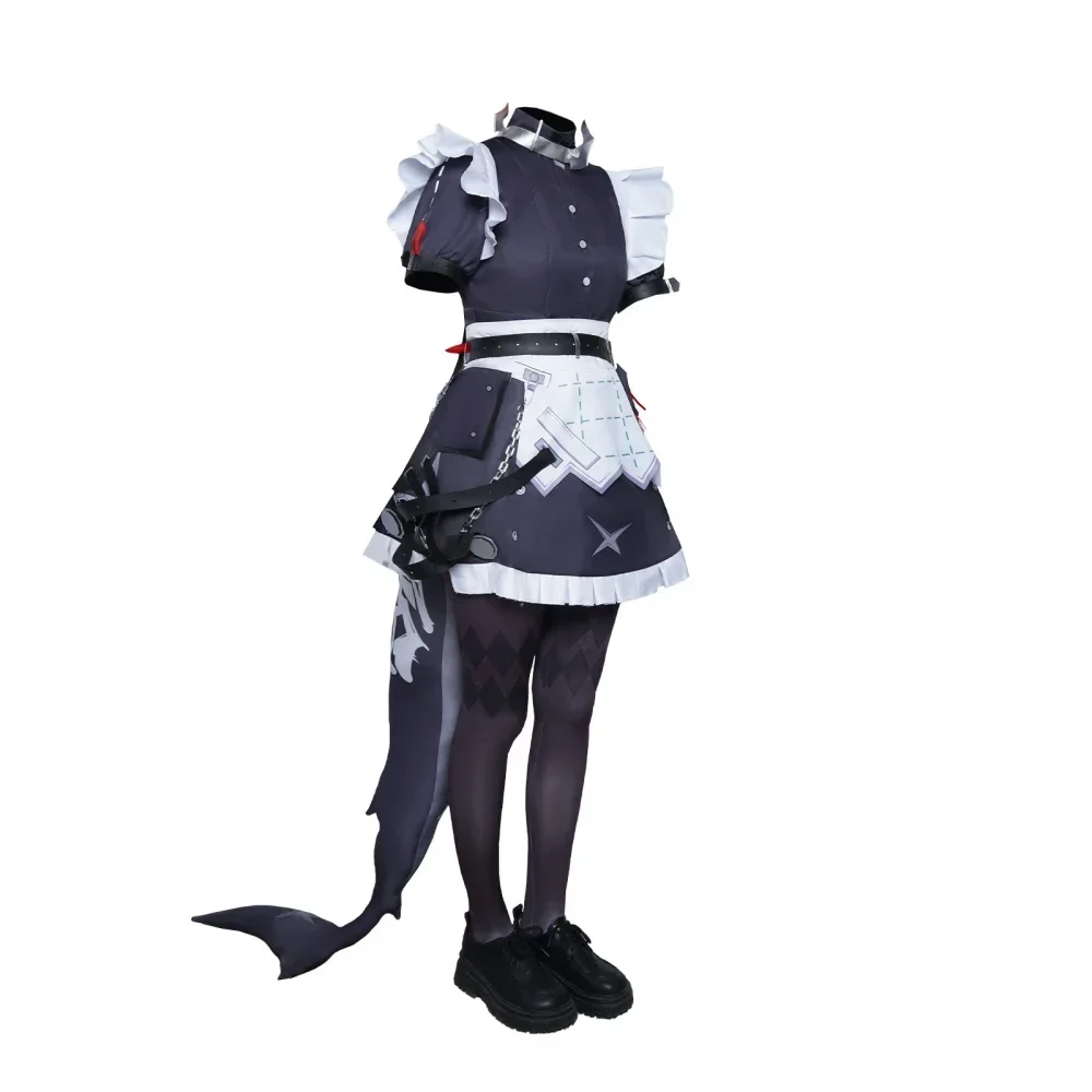 Ellen Joe Cosplay Zenless Zone Zero Ellen Joe Cos Women Dress Accessory Outfit Ellen Joe Cos Wig Halloween Costumes