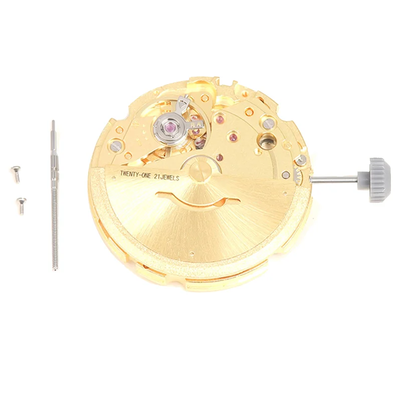 

A98Z 8200 Movement Watch Movement Automatic Mechanical 21 Jewels Gold Double Calendar Watch Repair Accessories