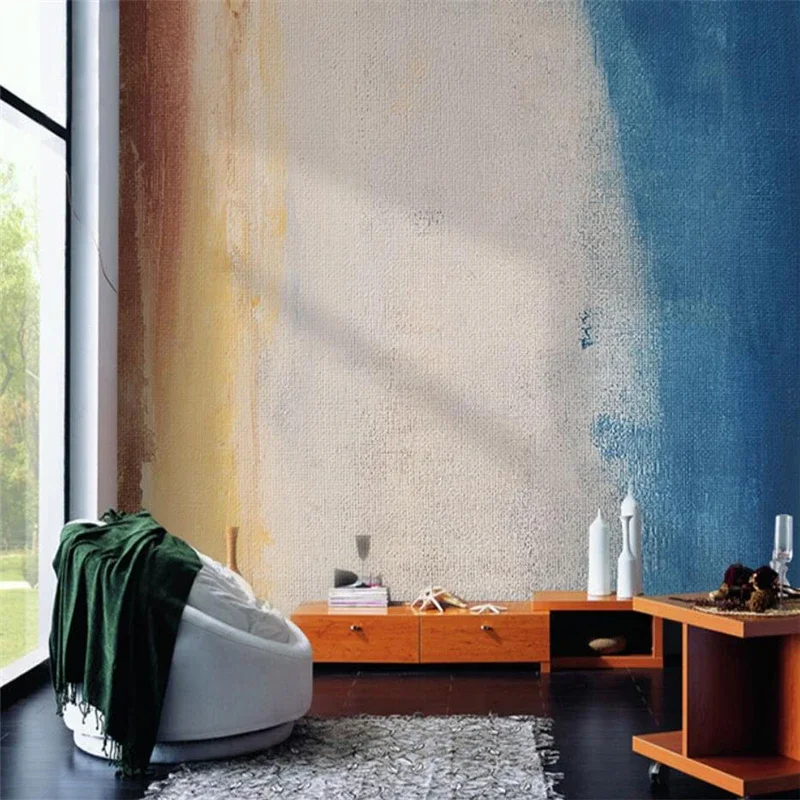 Custom Nordic Abstract Graffiti Art Wallpaper Colorful Living Room TV Background Mural Wall Paper Home Decor