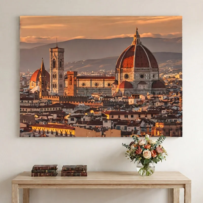 500/1000/1200/2000PCS Puzzle Florence Church Jigsaw DIY Modern Home Wall Decor Family Fun Interactive Gift Holiday Gifts