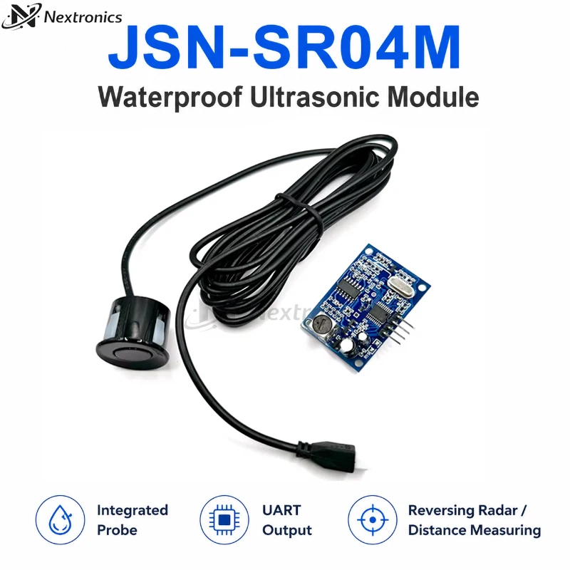 1PCS JSN-SR04T AJ-SR04T AJ-SR04M Waterproof Ultrasonic Distance Sensor Module Range Finder for Arduino