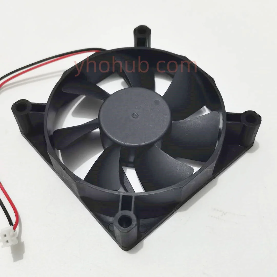 TOYON TD8020LS DC 12V 0.08A 80x80x20mm 2-Wire Server Cooling Fan