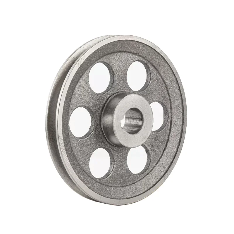 Thickened V-Belt Pulley Hollow Dia 140-200mm Single-Slot A Type Pulley Cast Iron Wheel Power Tool Accessories