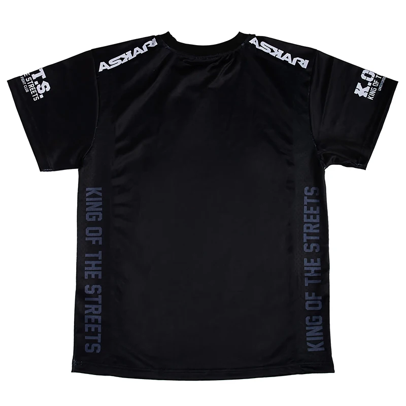 Boxing Fighting Match Design 3D Men Fitness Short Sleeve T-shirt Breathable Mesh Sports Tees For Male Outdoor Trainning Clothing image 3