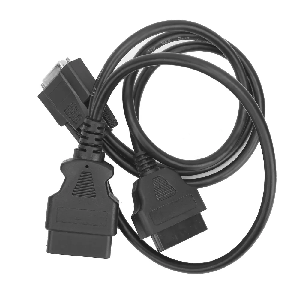 ABS OBD2 Pin Out Box 16 Independent Jack Terminals Included OBD Male-Female Cord OBD2 Breakout Box No Welding