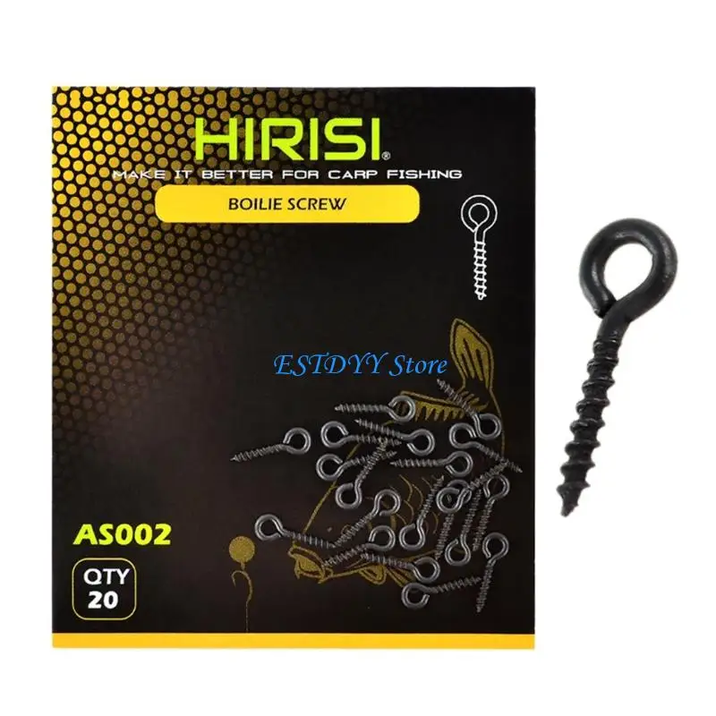 

G6DE Boilie Baits Screws Fishing Screw Fishing Baits Tool Fishing Tackle Accessory Essential Fishing Boilie Screws