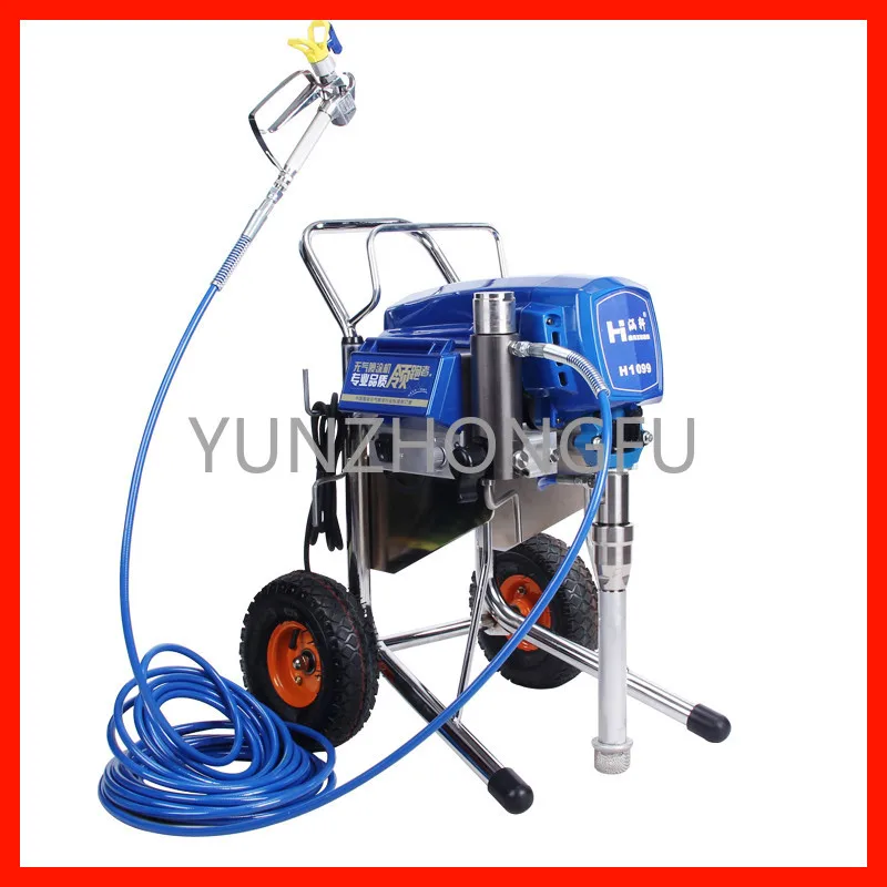 Large Electric High-pressure Airless Sprayer Spray Latex Paint Interior and Exterior Wall Automatic Spraying Machine