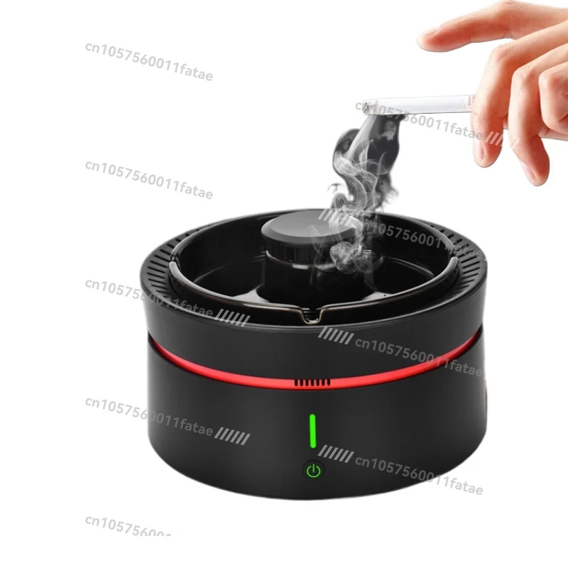 

Household Small Office Smoke Removal Dust Removal，Fashion Multifunctional Anion Ashtray Air Purifier