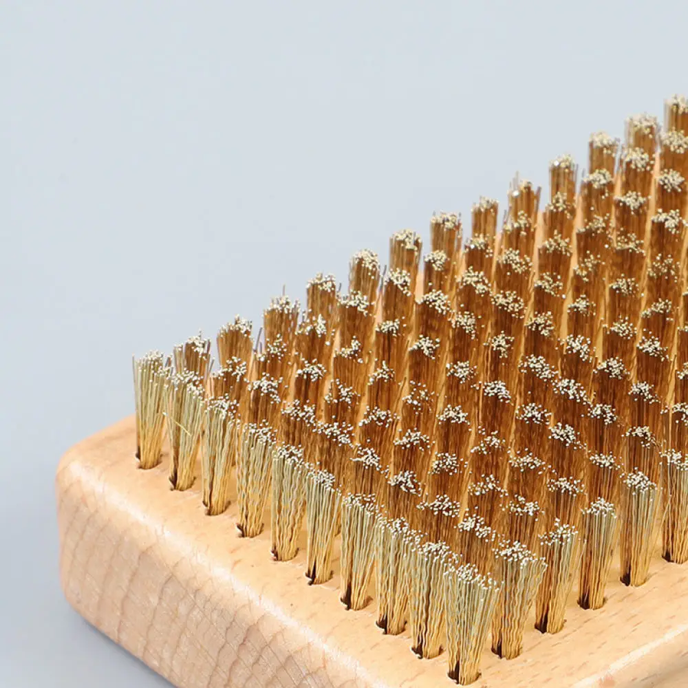 Skiing Snowboard Maintenance Brush Set Copper Nylon Horsehair Tools Waxing Cleaning Accessories For Base Prep Tuning