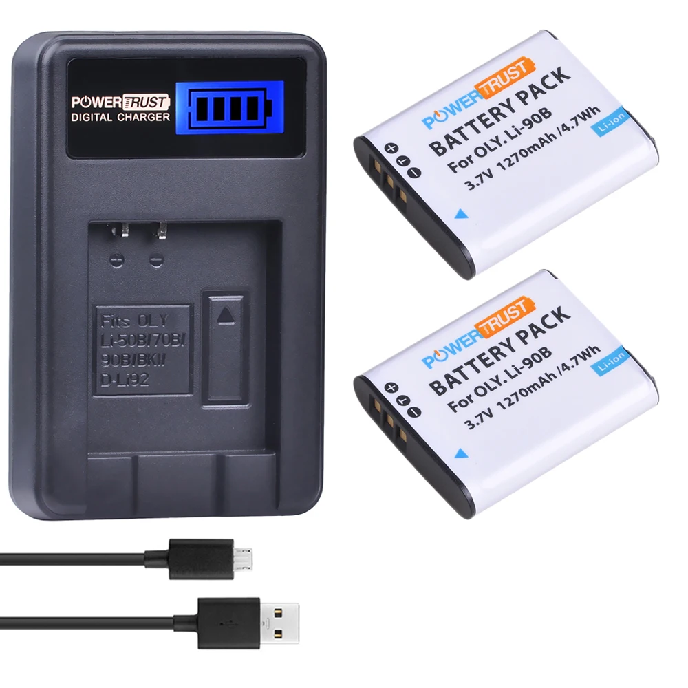 Compatible for Ricoh GRⅢ G900 WG-6 GR3 GRⅢ X GR3X Cameras DB-110  Battery/Charger