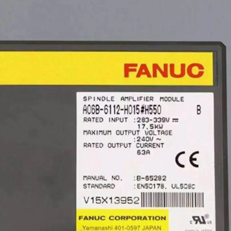 A06B-6112-H015 New Fanuc Servo Driver IN STOCK Fast ship