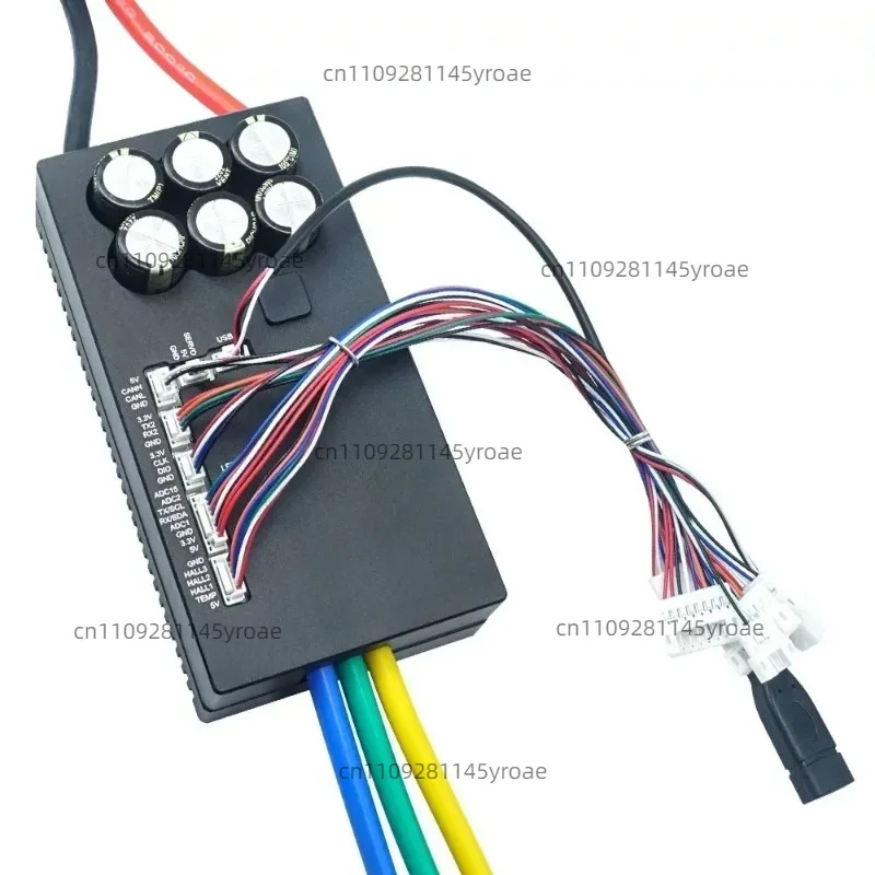 84V 200A High Current Speed Controller Aluminum PCB Base 4-20S Voltage Adjustable Power Drive Control Module