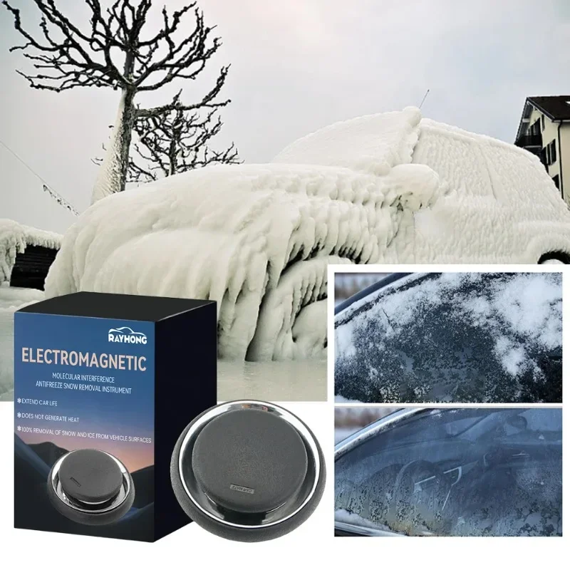 Electromagnetic Deicer Ice Melting and Snow Removal Car Antifreeze Device Winter Car Truck Snow Removal Accessories Equipment