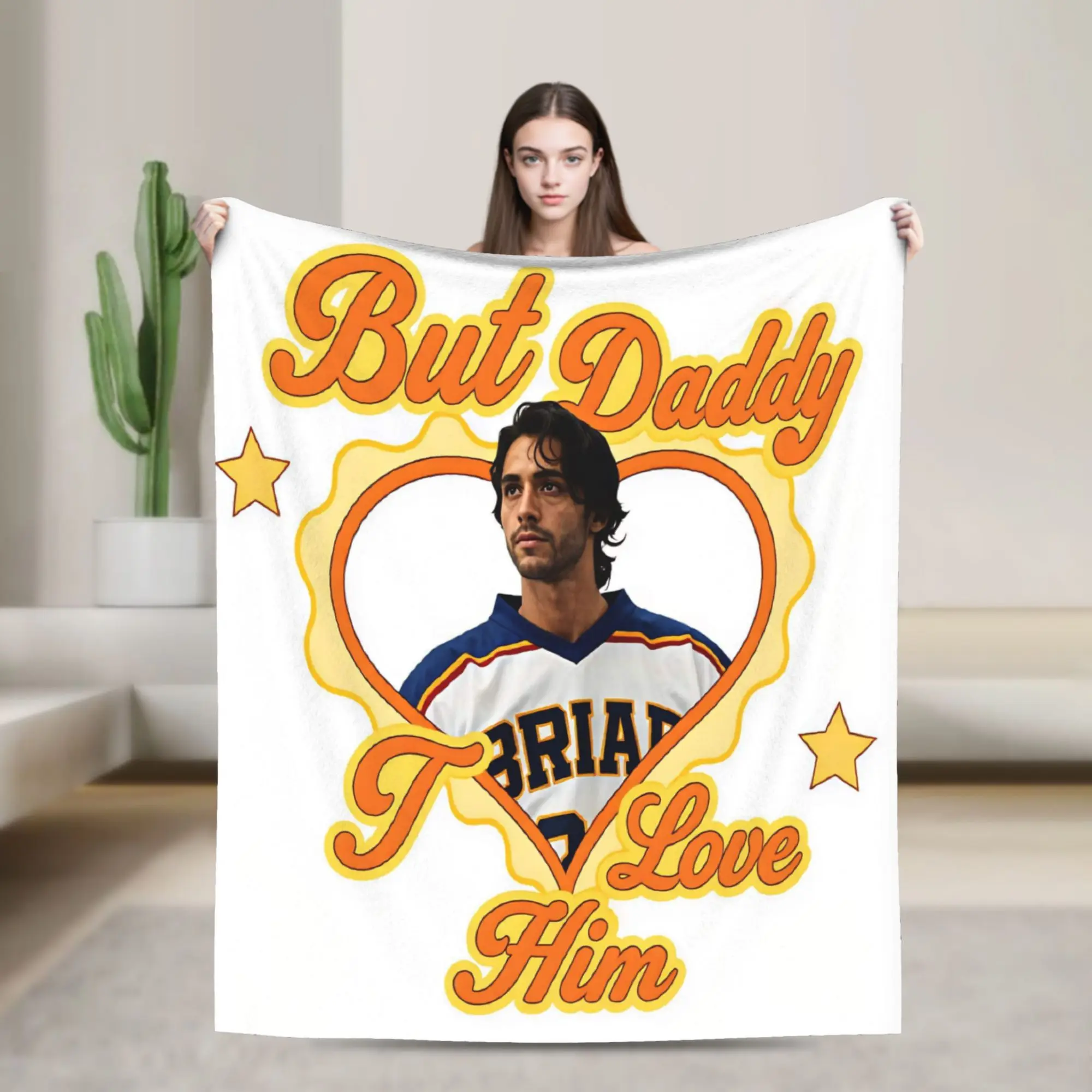 But Daddy I Love Him John Logan Poster Super Soft Blanket For Couch Bed  Funny Bedding Throws Winter Travel Flannel Bedspread