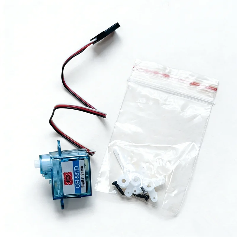 

Цифровой сервопривод GH-S37D 3.7г. Крутящий момент 0,8 кг/см, отклик 0,09 с, безколлекторный двигатель для микро-радиоуправляемых FPV-моделей