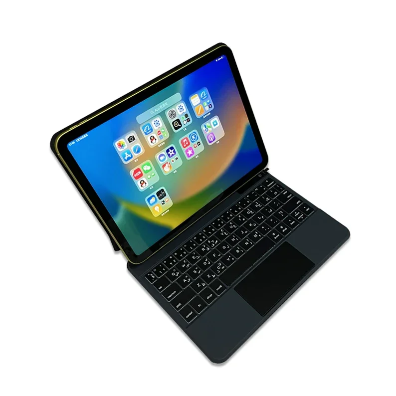 YYHC-Wireless Keyboard case Second Control Keyboard Touch keyboard Air4 10.9 Hard leather case