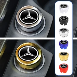 Car Interior Cigarette Lighter Cover DustProof Cap For Mercedes Benz AMG W204 W205 W203 W211 W212 W213 W201 W210 W124 W126 W140