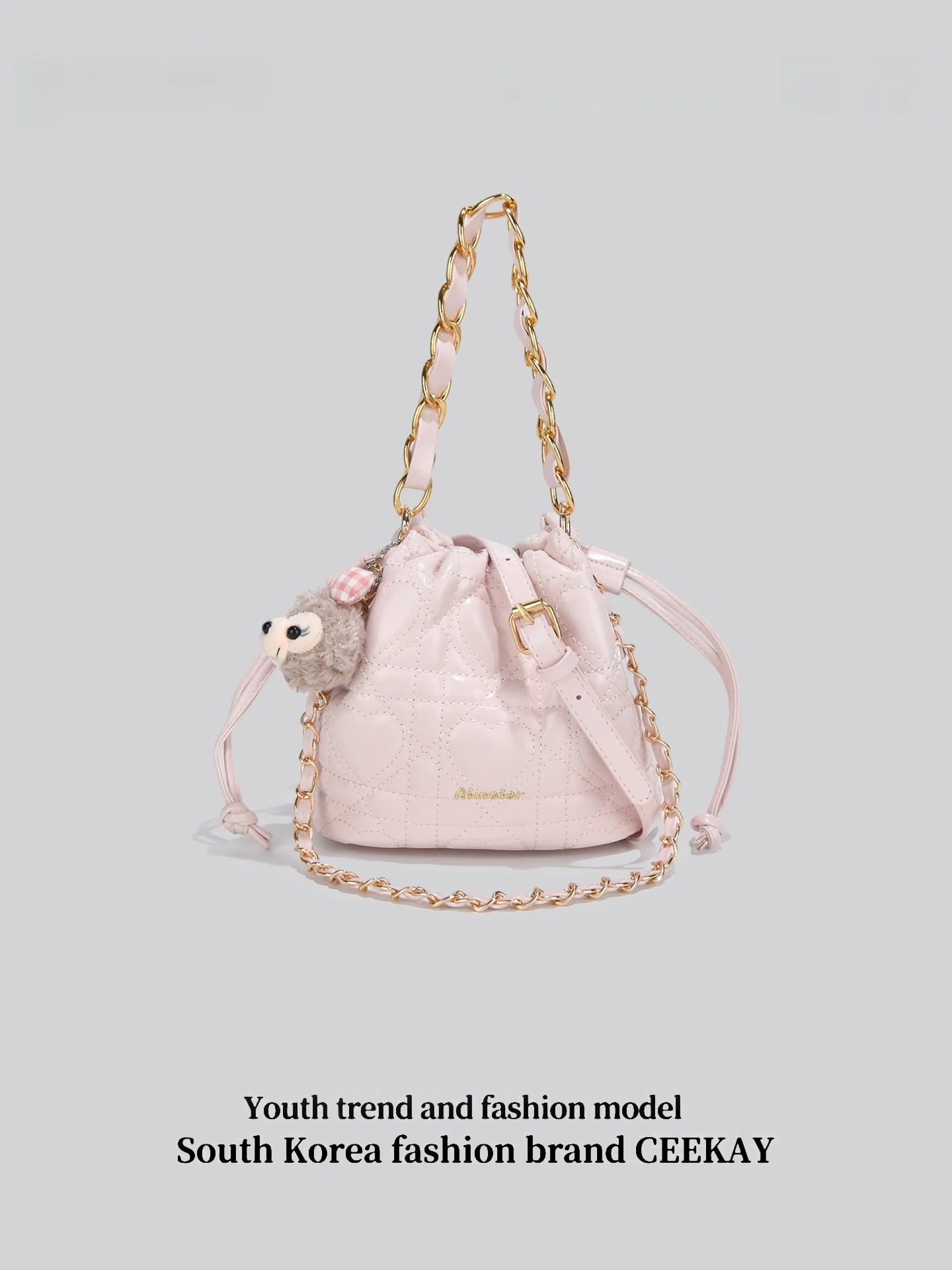 

Ceekay Original Bucket Bag Women's Crossbody Chain Bag Small Design High-End Feeling Spring 2026 New Model