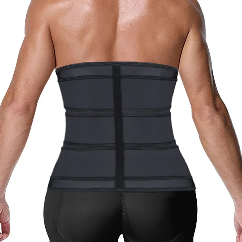 Men's Waist Tripple Sports Belts Waist Trainer Shaperwear Tummy Control Slimming Fat Burning Abdomen Weight Loss Trimmer Corset