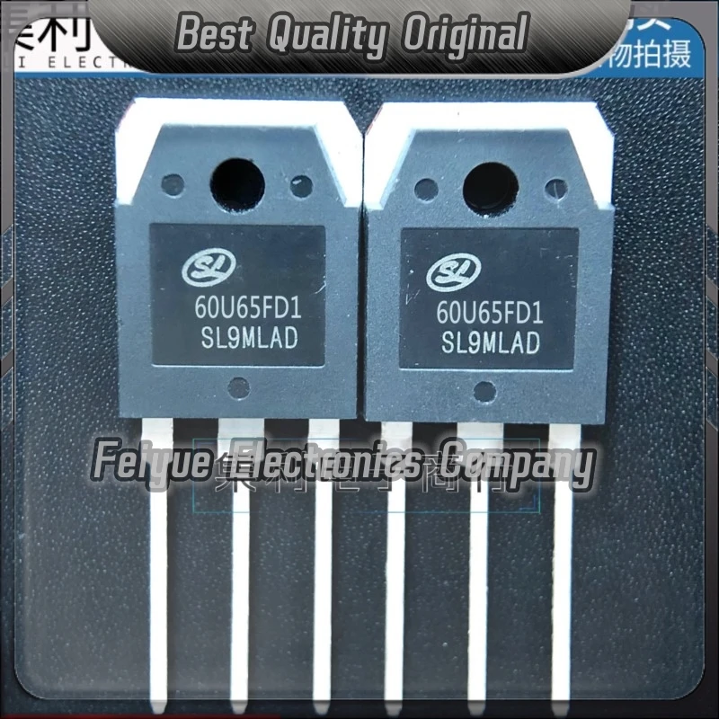 5 pz-20 pz 60 u65fd1 TO-3P 60A/650V IGBT migliore qualità importato originale