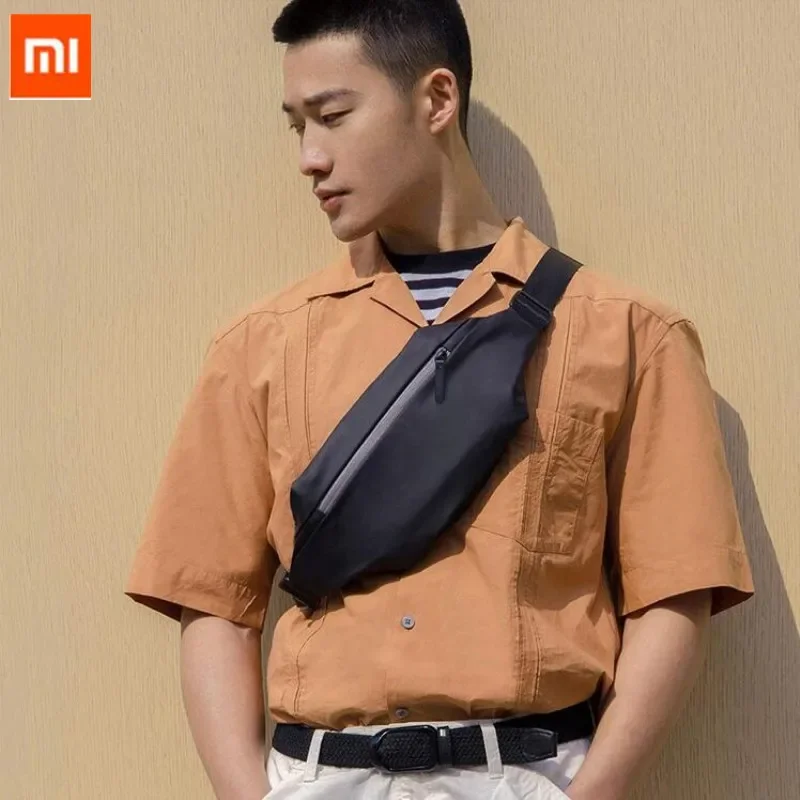 Xiaomi Mijia Multifunctional Sports Leisure Chest Bag Waist Bag Outdoor Sports Shoulder Bag Belt Bag Pouch Packs Waterproof Bag