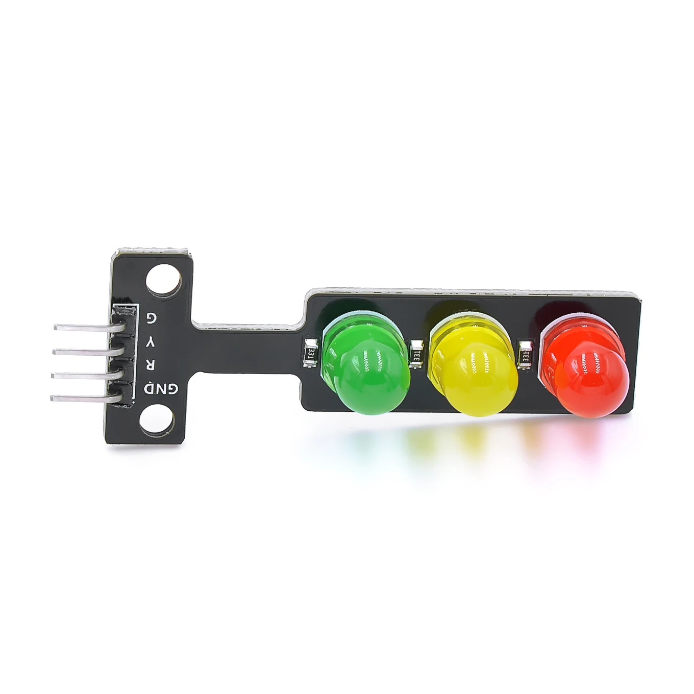 Mini 5V Traffic Light LED Display Module for Arduino Red Yellow Green 5mm LED Mini-Traffic Light for Traffic Light System Model