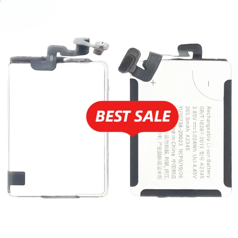 A2345 for IWatch Series 6 40mm Watch Battery 0 Cycle High Quality High Capacity Replacement Bateria Grade A Cell with Tools