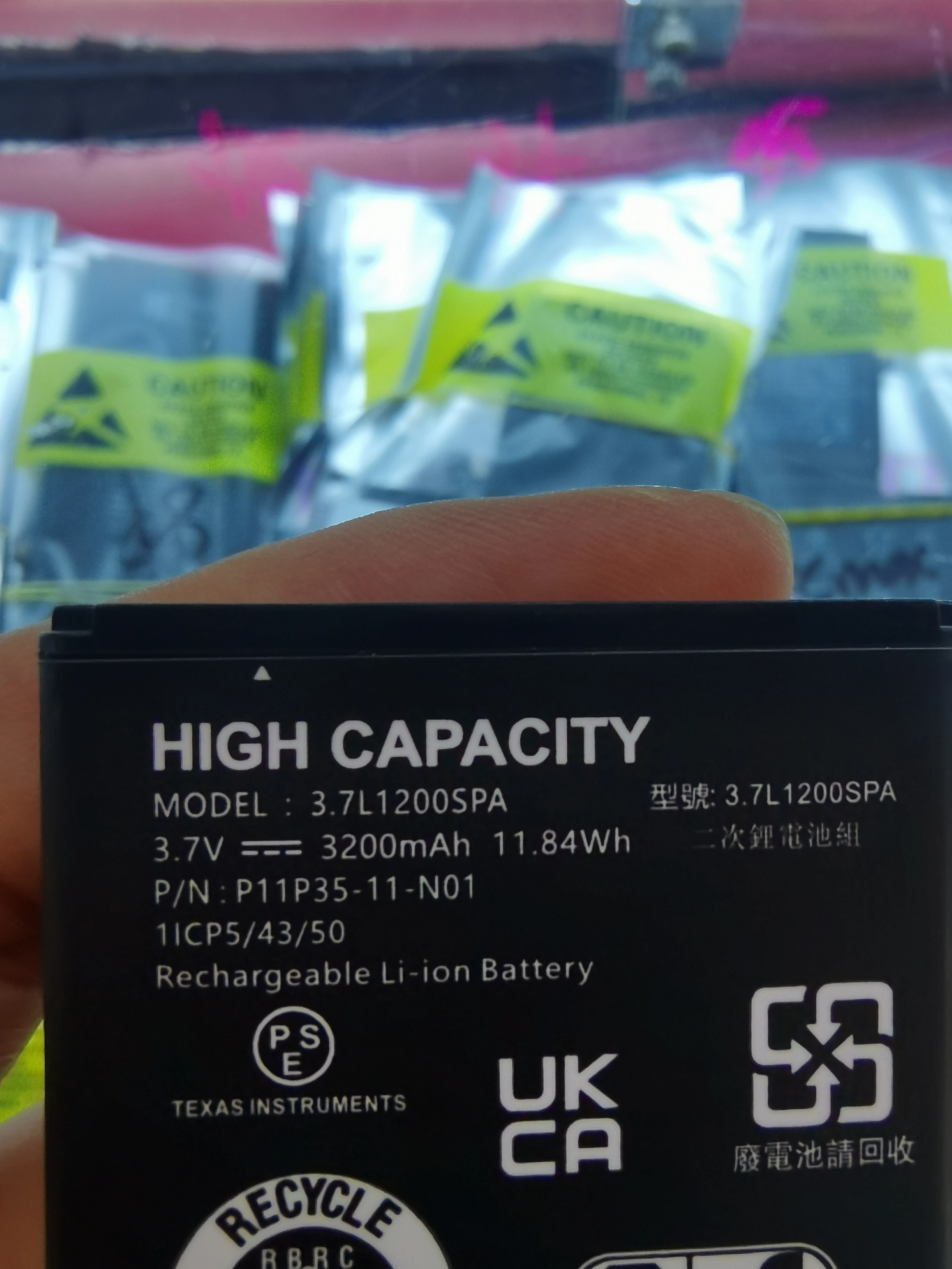 

3200mah New High-Quality 3.7L1200SPA 3.7V 1200mAh Battery For Ti-nspire cx CAS/CX II CAS Battery