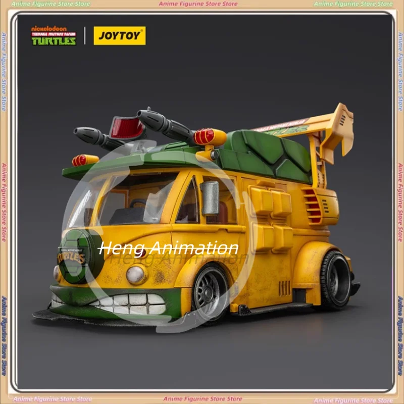 

JOYTOY Dark Sources Черепашки Ниндзя Черепахи Черепахи Машинки и шипы Ронни 1:18 Подвижные игрушки Коллекционные подарки