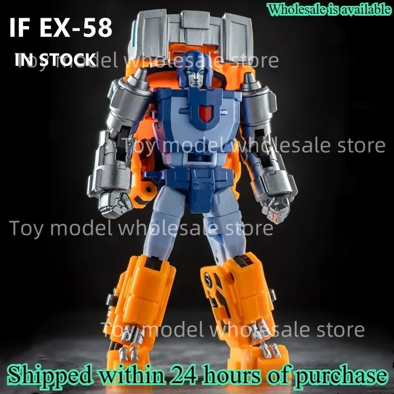 NIEUW IN VOORRAAD Transformation Iron Factory IF EX-58 EX58 Huffer Hometown Watcher-actiefiguur met doos