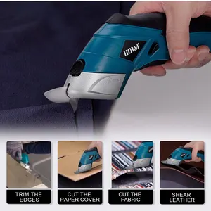 Multifunctional Electric Scissors, Fabric Cutting Machine, Leather Scissors, Tungsten Steel Blades, USB Rechargeable Tool, 3.6V 8 Main Sales Fabric Cutting Machine - №5