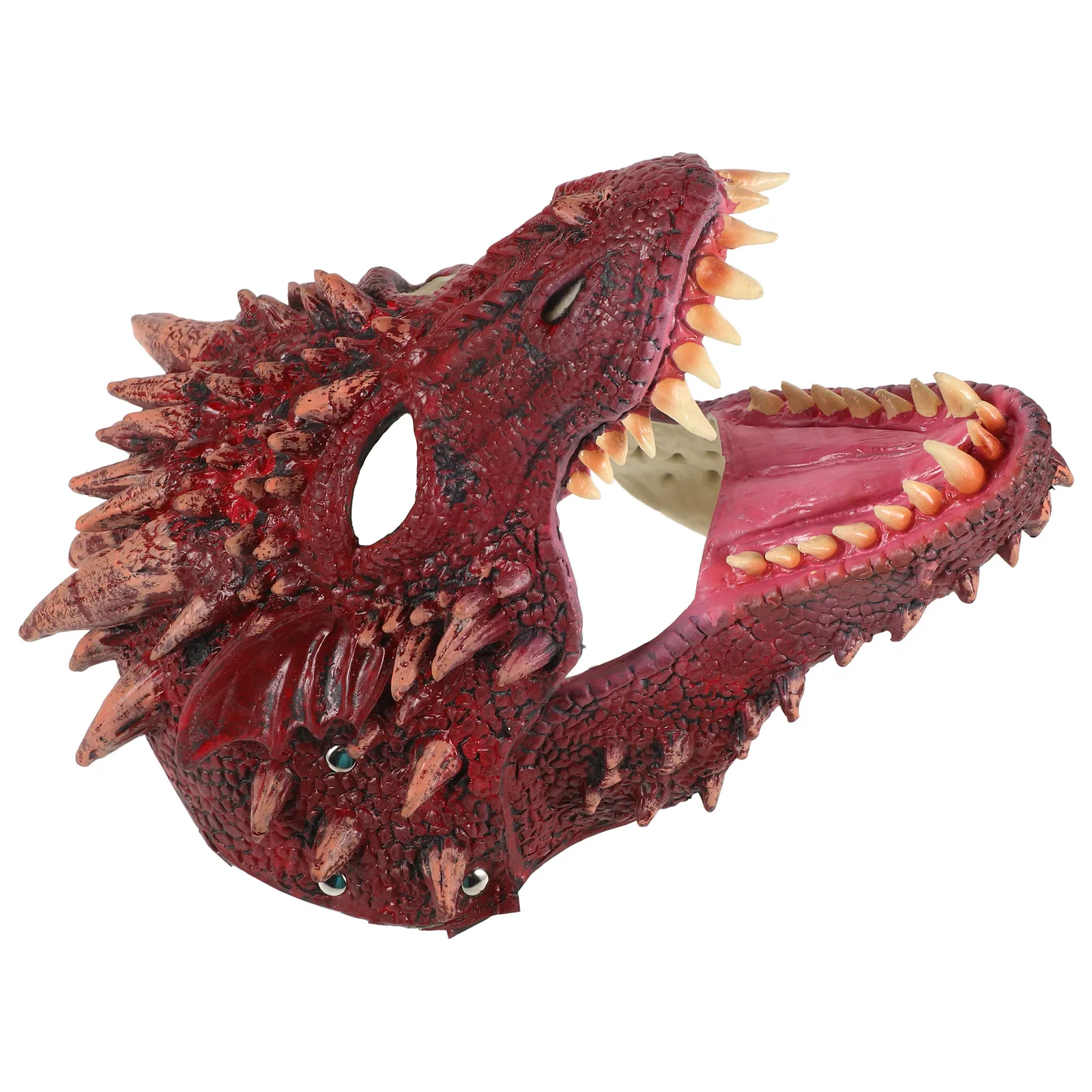 

Аксессуар для костюма на Хэллоуин, маска динозавра, легкие портативные принадлежности для вечеринок, маска динозавра для Хэллоуина, косплея