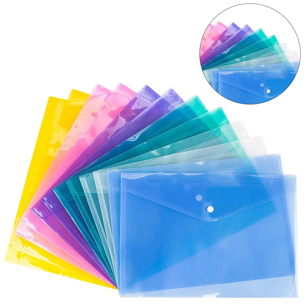 24pcs-a4-size-transparent-document-organizer-folder-with-plastic-snap-closure-perfect-for-carrying-storing-papers-file-folders