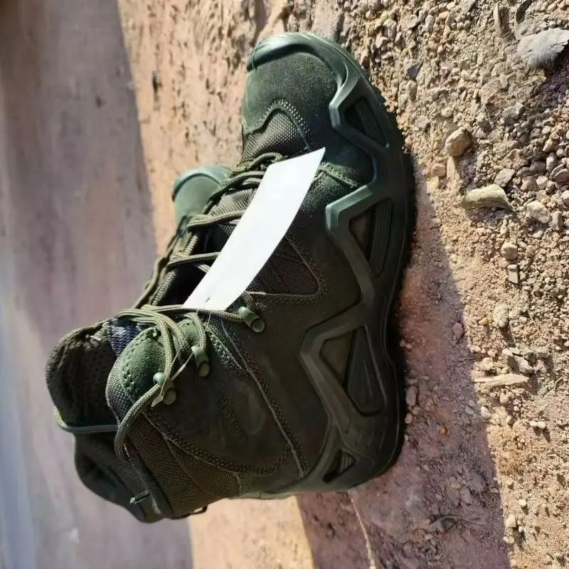 

Classic Brand Hiking Shoes For Men Top Quality Trekking Boots Mens Comfortable Leather Outdoor Boots Man Hunting Shoe