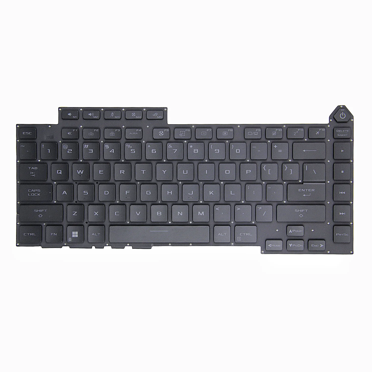 100%New Original US For Asus ROG G513 G513Q 5R G15 2021 G513Q G513QY/QM G533 English Laptop Backlight Keyboard