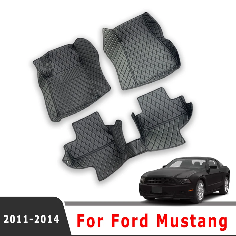 

Автомобильные коврики, ковры в багажник для Ford Mustang 2014 2013 2012 2011, аксессуары для интерьера, Стайлинг, защита, декор, коврики, автомобили