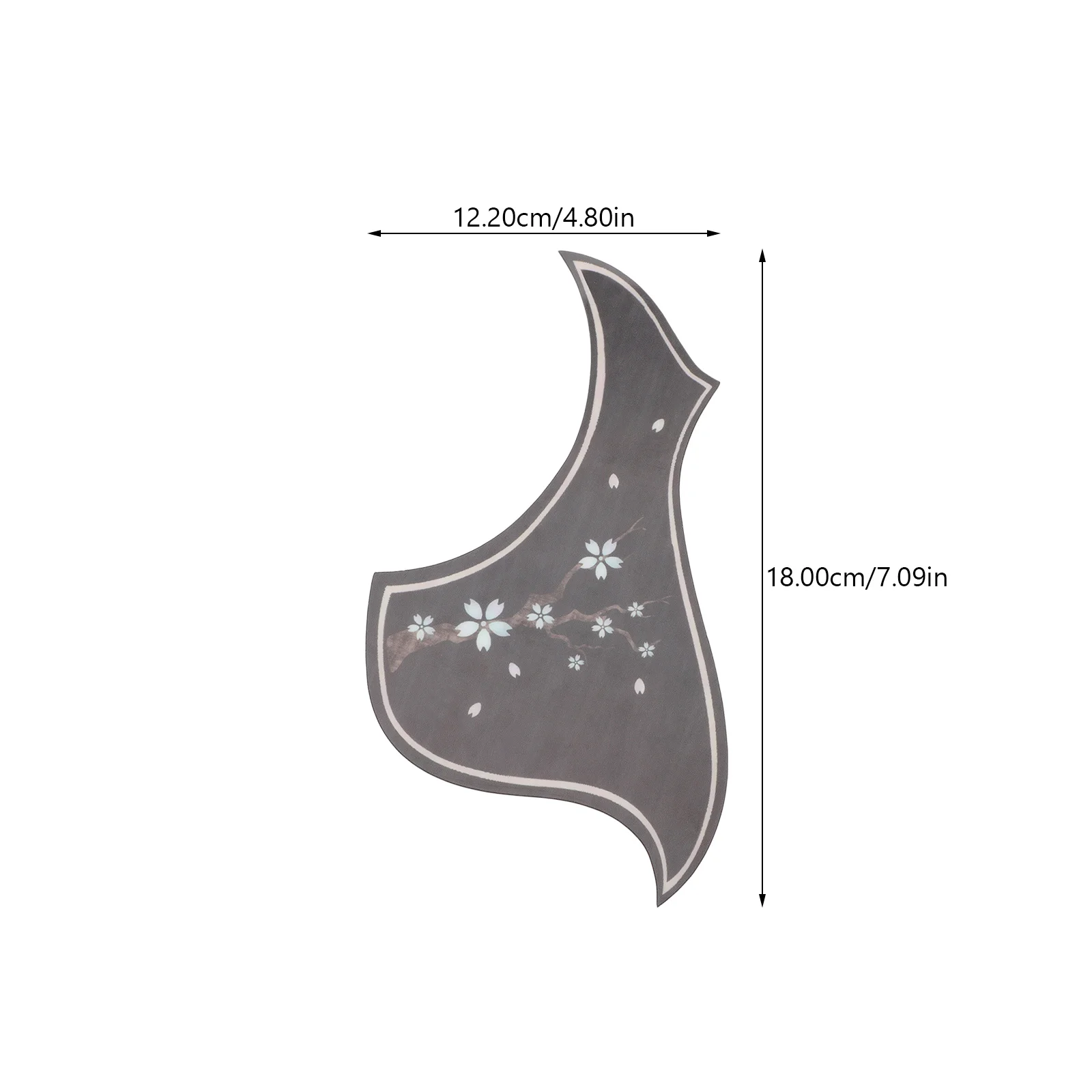 2 قطعة PVC الغيتار Pickguard المضادة للخدش لوحة واقية دائم خفيفة الوزن الزخرفية مجلس واقية للجيتار