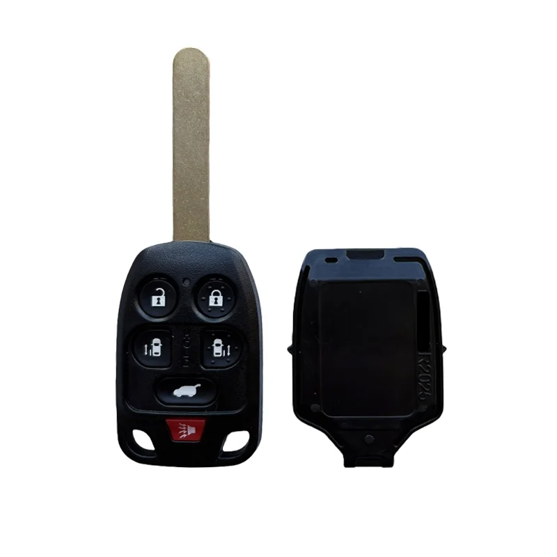 FCC ID: N5F-A04TAA Voor Honda Odyssey 2011 2012 2013 2014 Vervanging Afstandsbediening Autosleutelzakje 6 Knoppen 313.8Mhz ID46 Chip PCF7961A