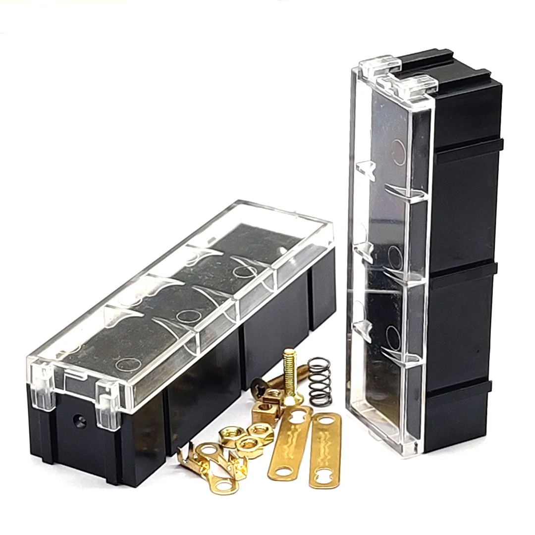 18650 فتحة بطارية قابلة للربط لتقوم بها بنفسك 18650 علبة بطارية لحام خالية من صندوق بطارية ليثيوم 18650 حامل عمود نحاسي عالي التيار 25A