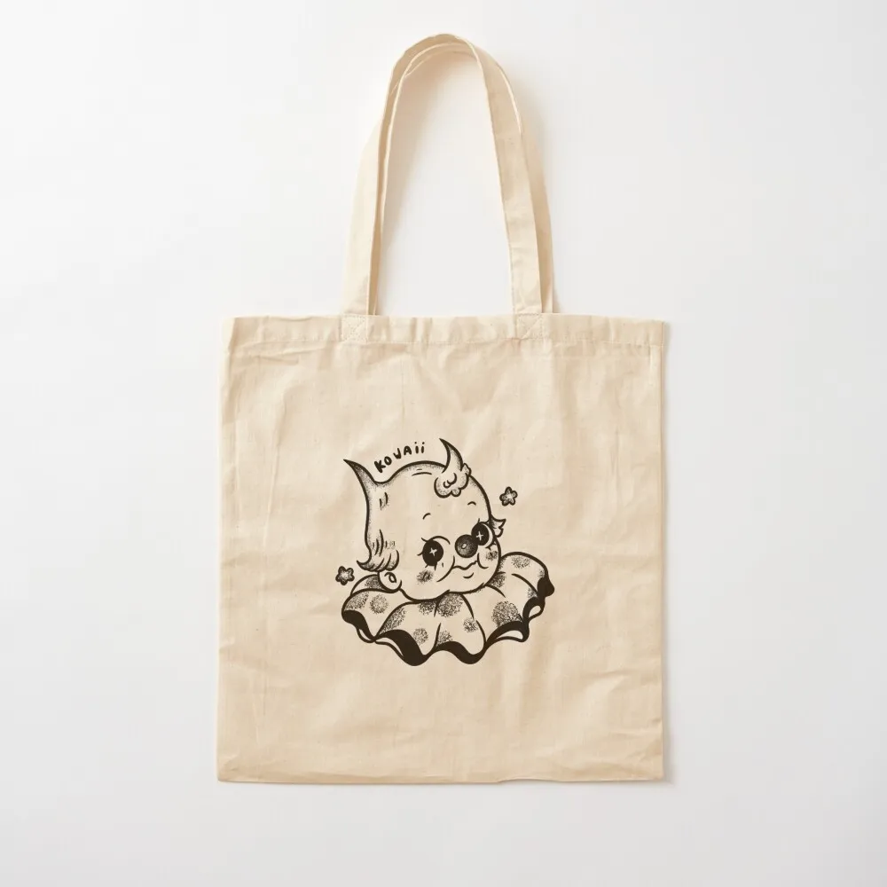 Clown Tote Bag personalized tote Shopper handbag Canvas Tote Bag