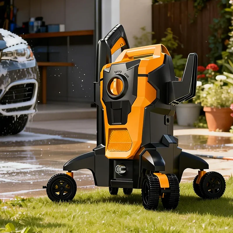 

Портативная мойка высокого давления 220В, мощный водоструйный очиститель для мойки автомобилей, дома, гаража, сада, патио, улицы, чистки транспортных средств