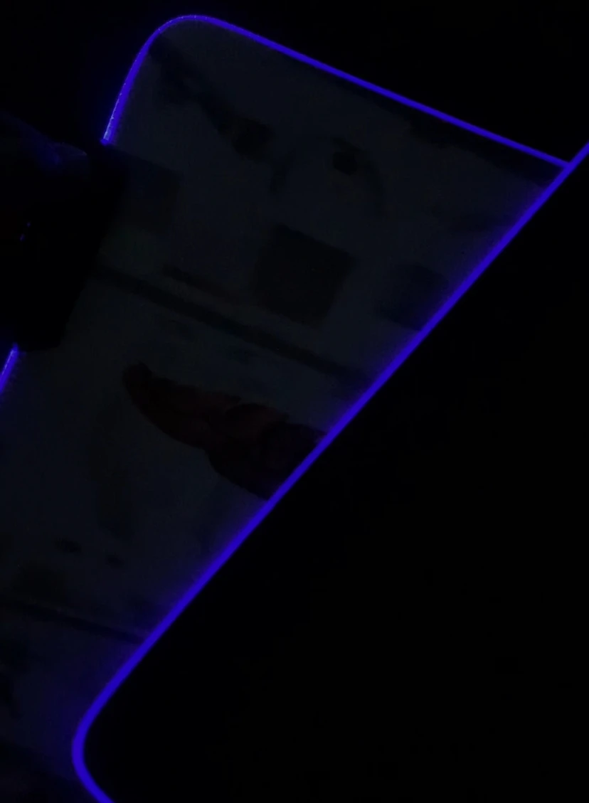 Blue Star Rgb Mouse Pad Gaming Accessories Office Large Mousepad Gamer Anime Desk Mat XXL HD LED Keyboard Pad Cushion RUG PC ..