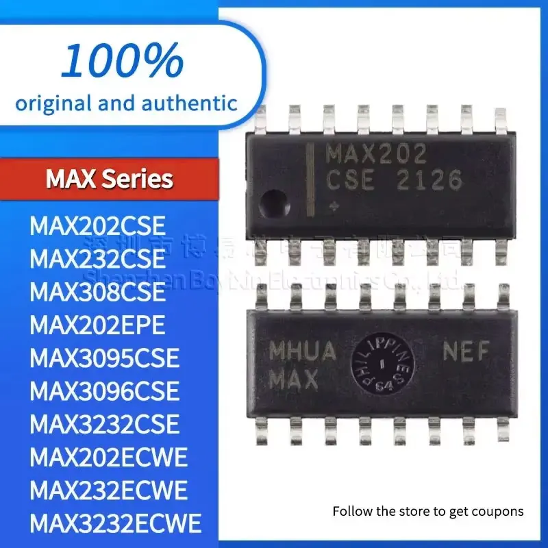 

MAX202ECWE MAX232ECWE MAX3232ECWE MAX202CSE MAX232CSE MAX308CSE quality assurance MAX3095CSE 3096CSE 3232CSE 202EPE 232EPE 32EPE