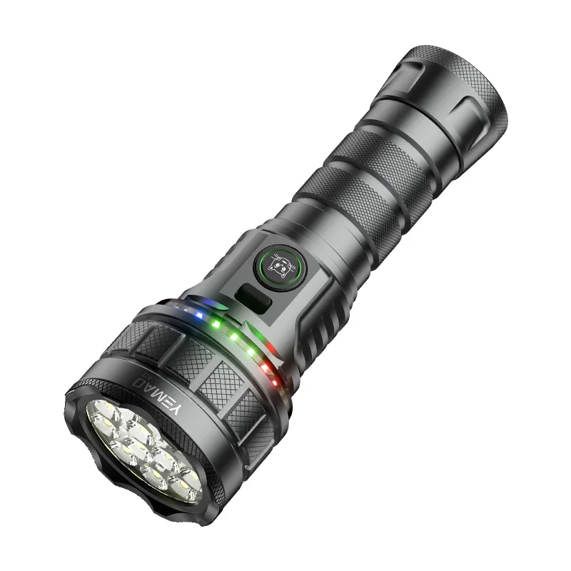 tactical-flashlight-1500-lumens-rechargeable-with-type-c-fast-charging-5-modes-telescopic-zoom-waterproof-hiking