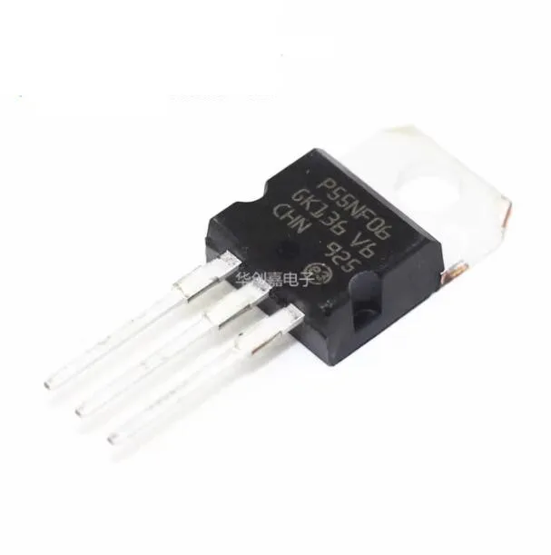 

100 шт./партия STP55NF06L STP55NF06 P55NF06 TO-220 IC лучшее качество